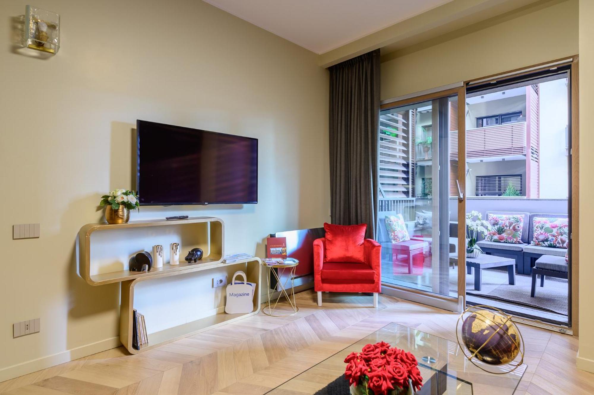 Trastevere Boutique With Gym And Steam Shower Lägenhet *